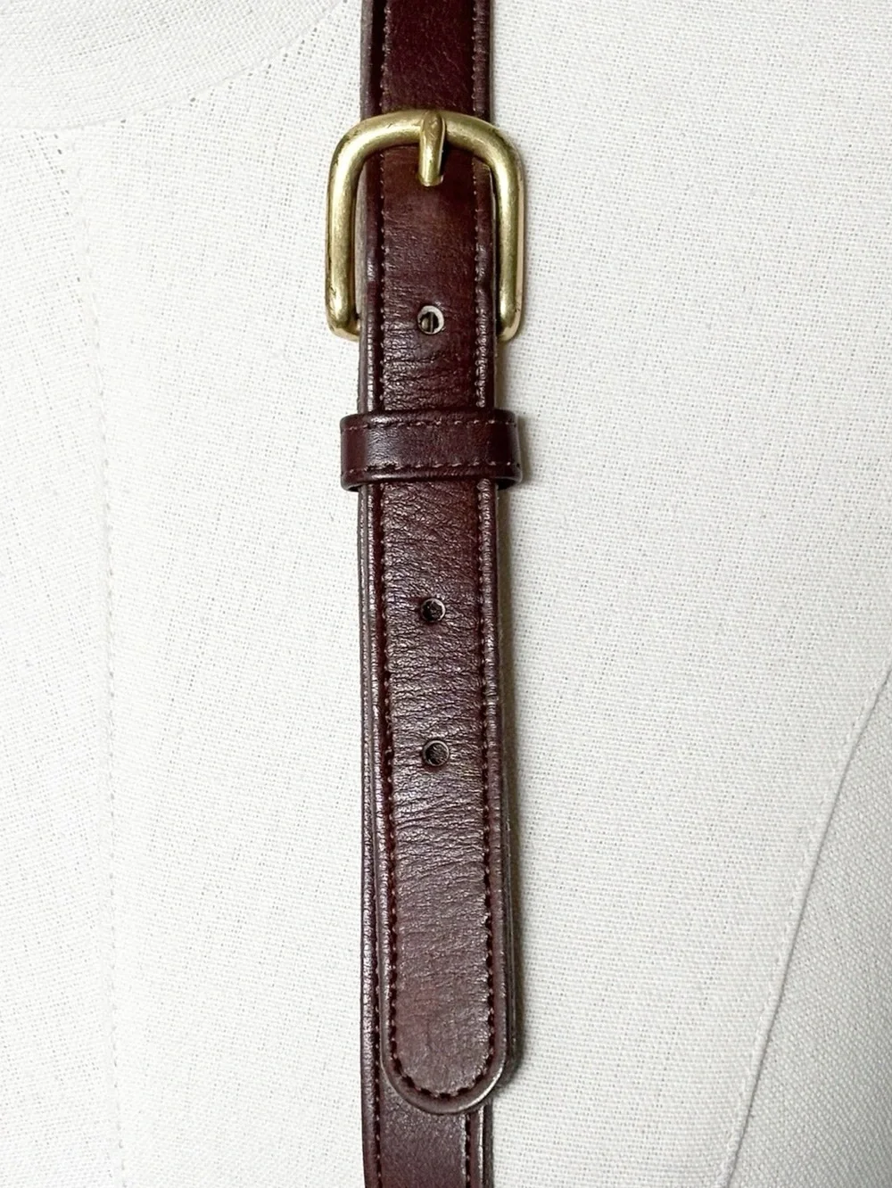 Coach Vintage Classic 92-93 Murphy Bag in Brown leather w/turnlock brass closure